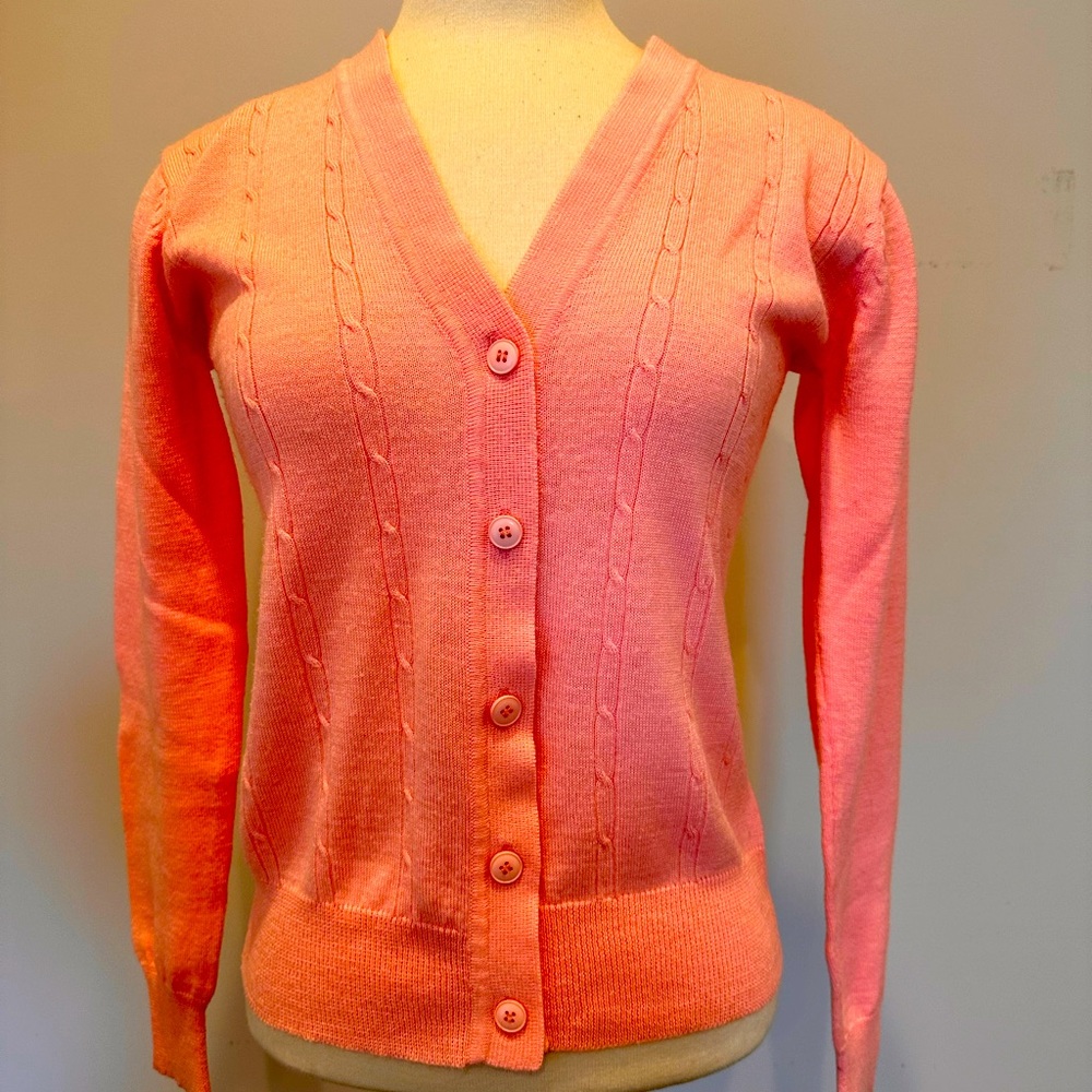 Vintage Lilly Dache Pink Sweater